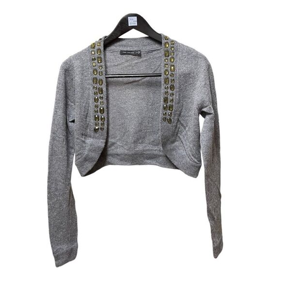 🌟The Limited🌟 Sweater Cardigan with Gem Stone - Picture 1 of 2